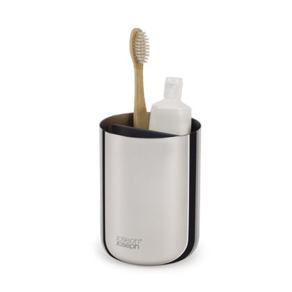 Joseph Joseph EasyStore Luxe Toothbrush Caddy (Steel) (HK-70580)