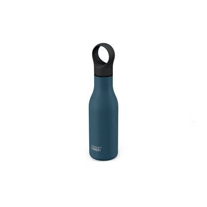 Joseph Joseph Loop 500ml Stainless-steel Vacuum Insulated Water Bottle Blue