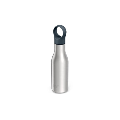 Joseph Joseph Loop 500ml Stainless-steel Vacuum Insulated Water Bottle Anthracite