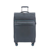 Hush Puppies 29" Double Wheel Expandable Soft-Case Spinner Luggage with Anti-Theft Zipper & TSA Lock - Grey (HP69-3147)
