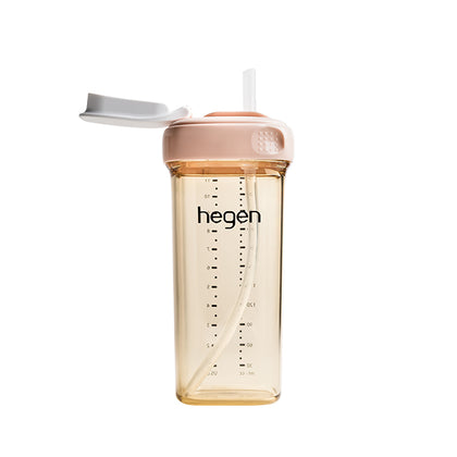 Hegen PCTO™ 330ml/11oz Straw Cup PPSU - Pink