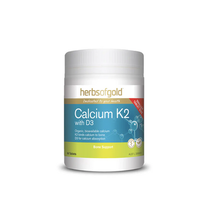 Herbs of gold Calcium K2 with D3 90T