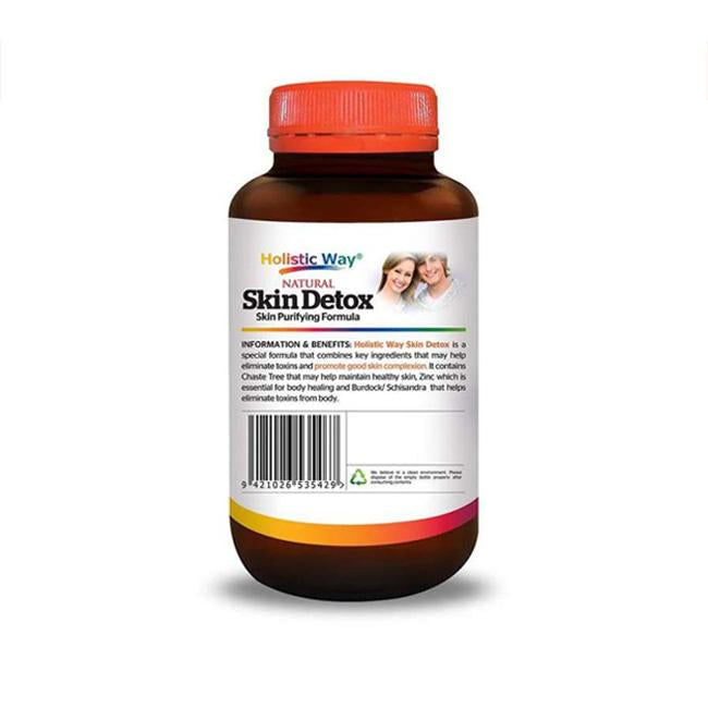 Holistic Way Natural Skin Detox 60VC