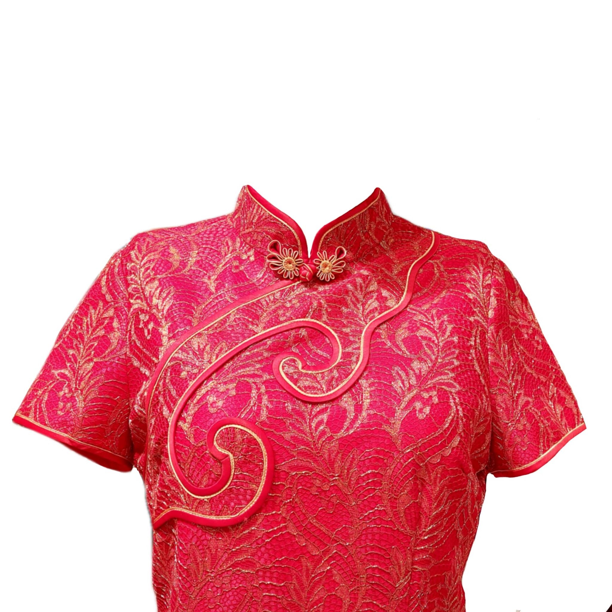 i-SHANGHAI Cheongsam - Red