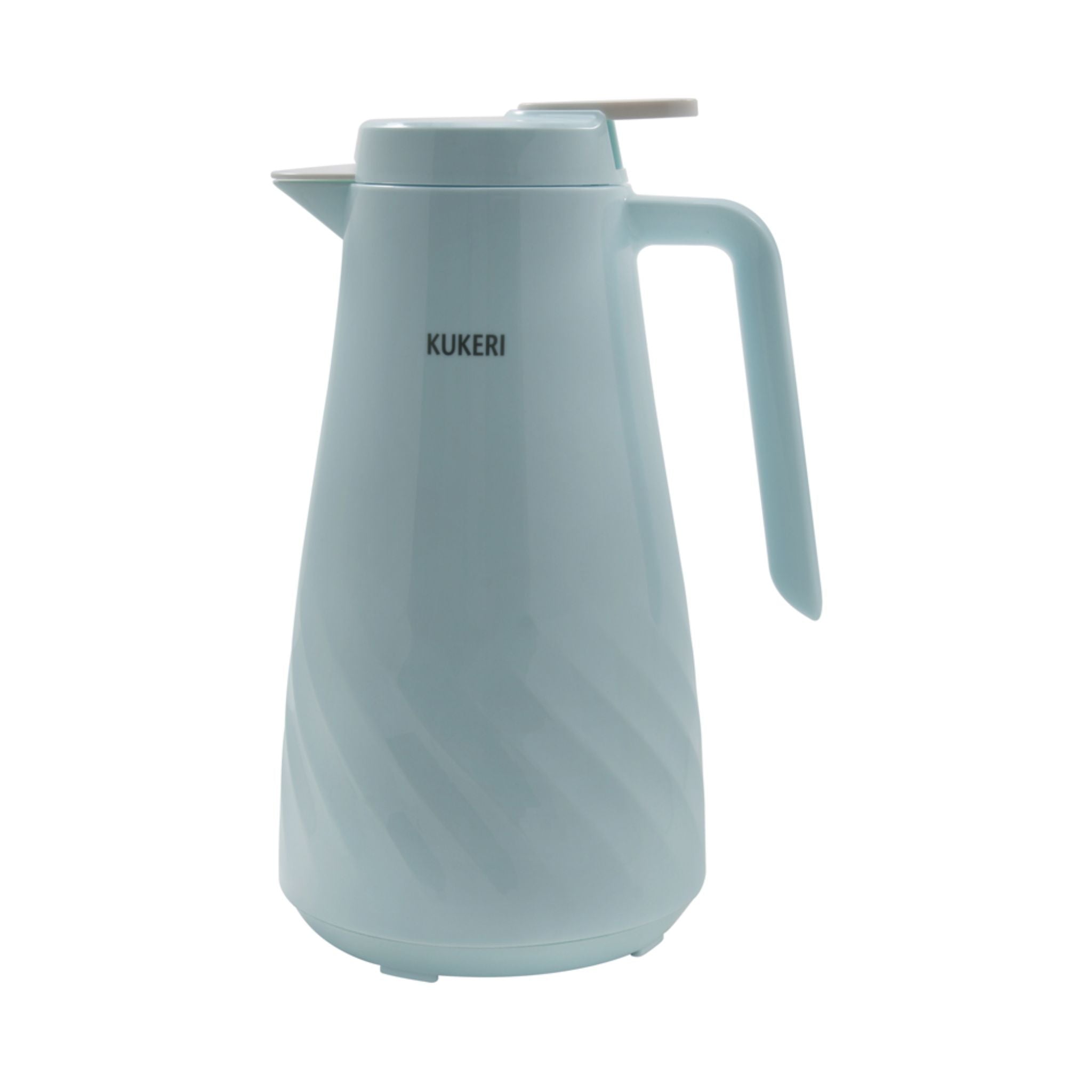 Kukeri 1.3L Glass Vacuum Insulated Carafe - Blue