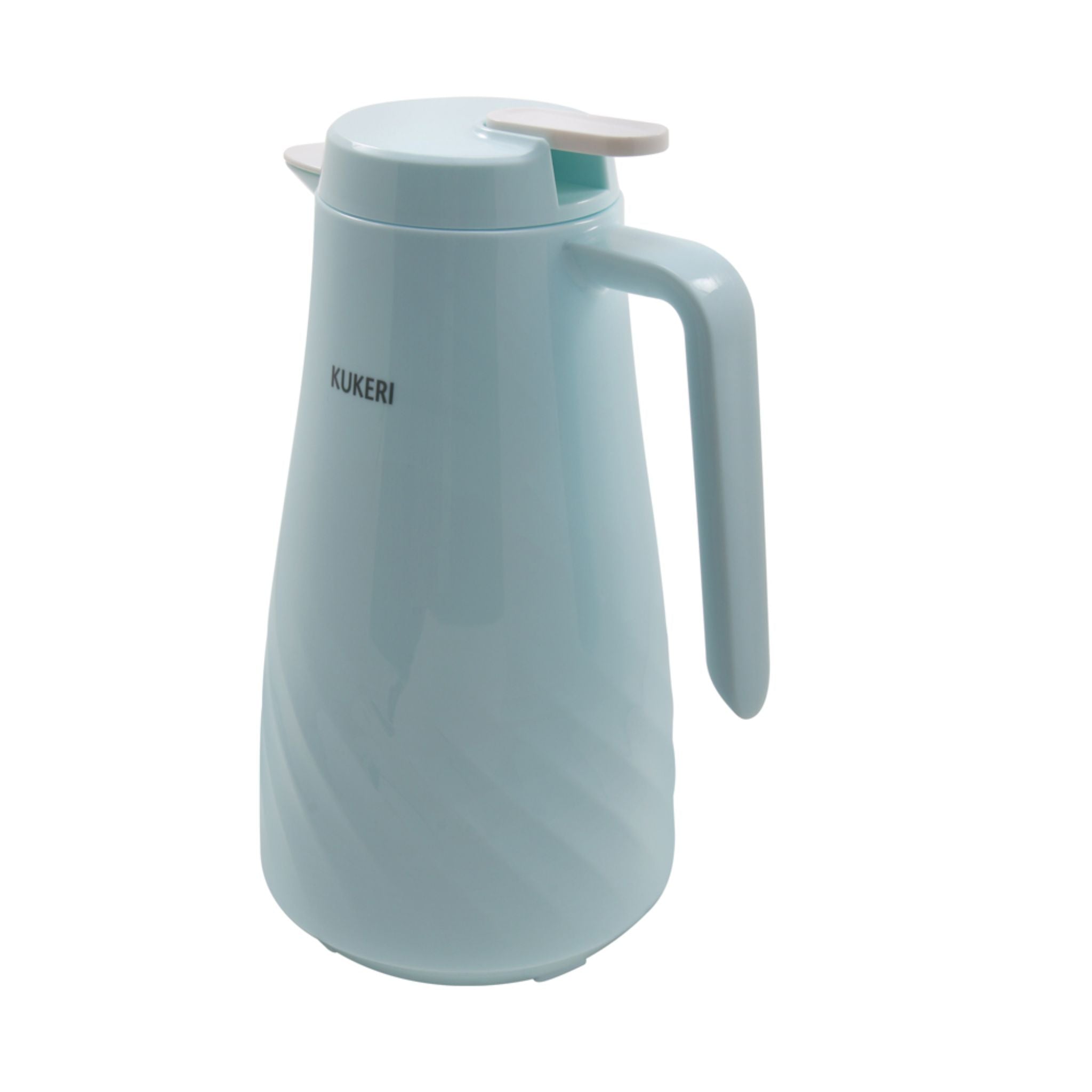 Kukeri 1.3L Glass Vacuum Insulated Carafe - Blue
