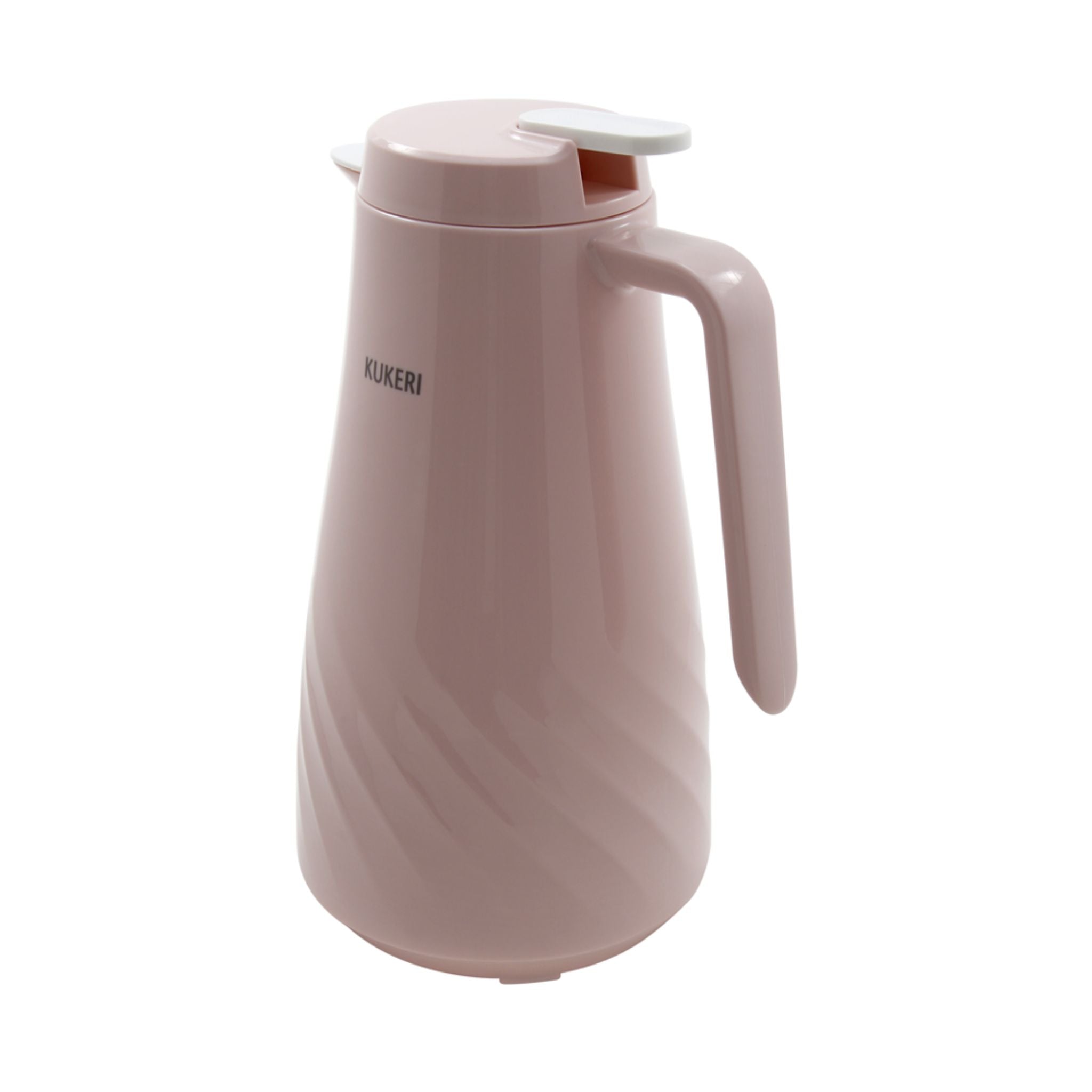 Kukeri 1.3L Glass Vacuum Insulated Carafe - Pink