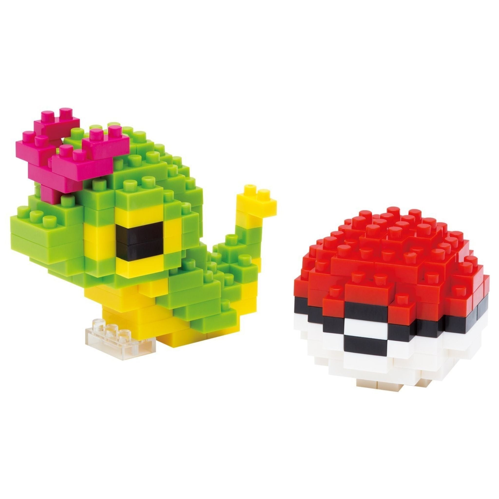 Nanoblock Caterpie & Monster Ball NBPM-010
