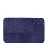 Smart Living Memory Foam Bath Mat 50x80cm (With Design) - Navy