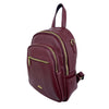 Mel&Co Two-Way Round Top Backpack Wine
