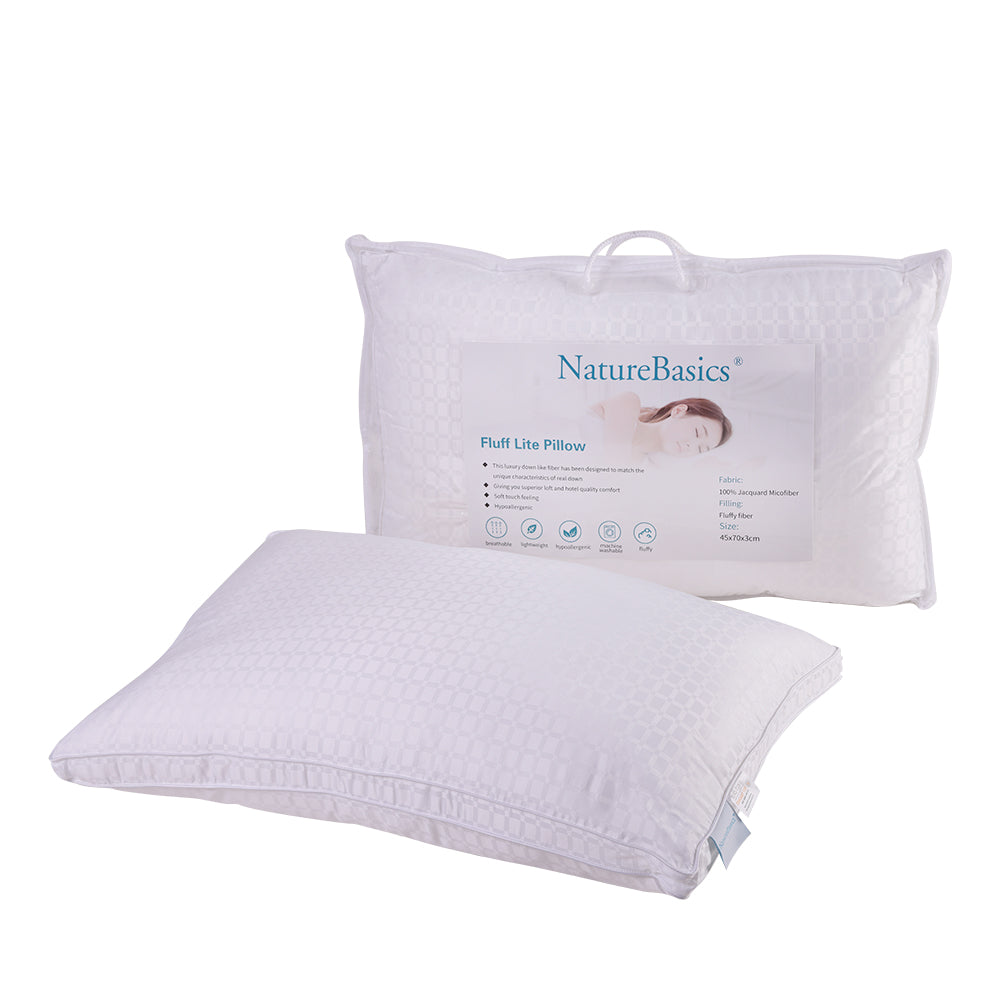 Nature Basics Fluff Lite Pillow OG Singapore
