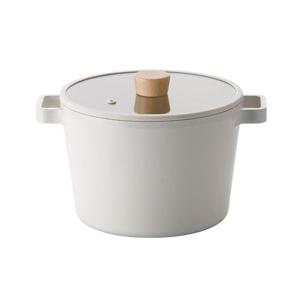 Neoflam FIKA 22cm Deep Casserole with Glass Lid