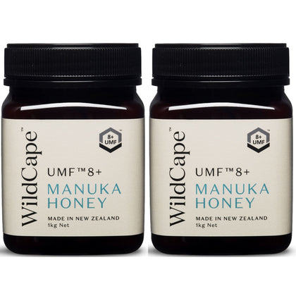 WildCape Manuka Honey UMF 8+ 1kg (Twin Pack)