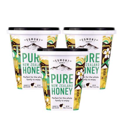 EGMONT Pure New Zealand Honey 500g (Bundle of 3)