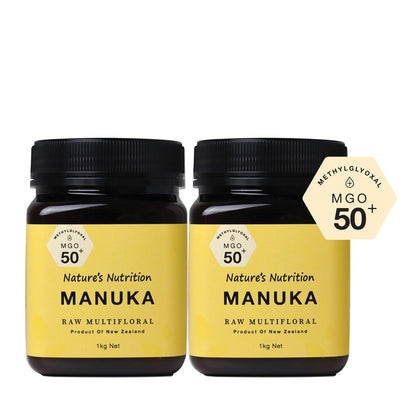 Nature's Nutrition Manuka MGO 50+ 1kg x 2