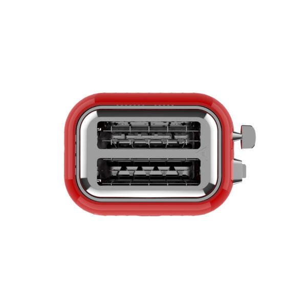 Odette 2-slice Bread Toaster - Red (T382C)