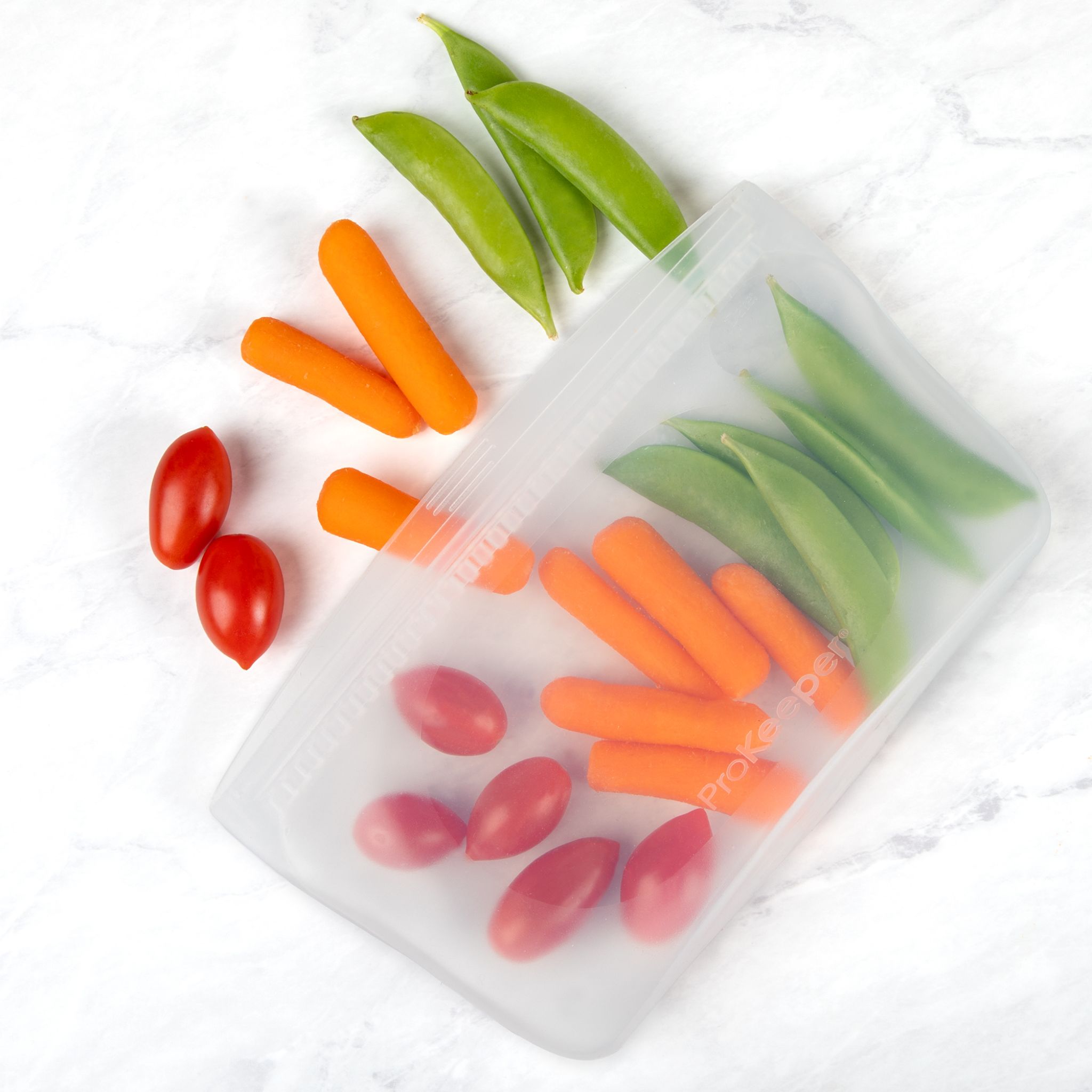 Progressive 1.5 Cup Silicone ProKeeper Bag (Clear)