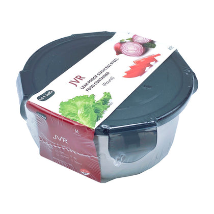 JVR Stainless Steel Food Container with Lid (470ml)