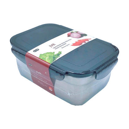 JVR Stainless Steel Food Container with Lid (1100ml)