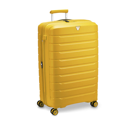 RONCATO 78cm B-Flying Polypropylene Double-Wheel Expandable Hard Case Spinner Luggage - Giallo Sole