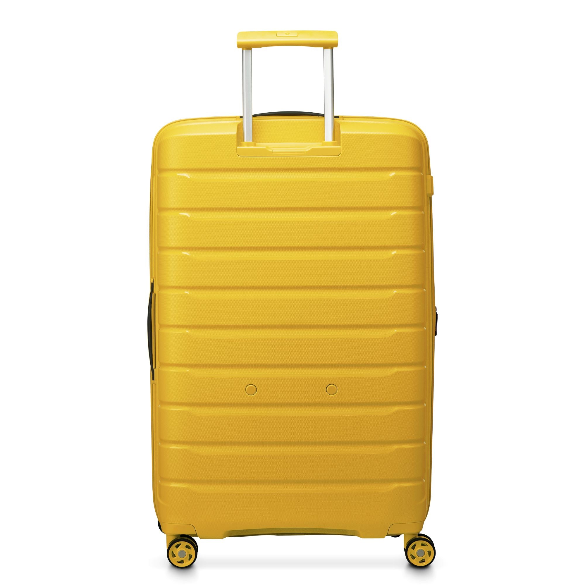 RONCATO 78cm B-Flying Polypropylene Double-Wheel Expandable Hard Case Spinner Luggage - Giallo Sole