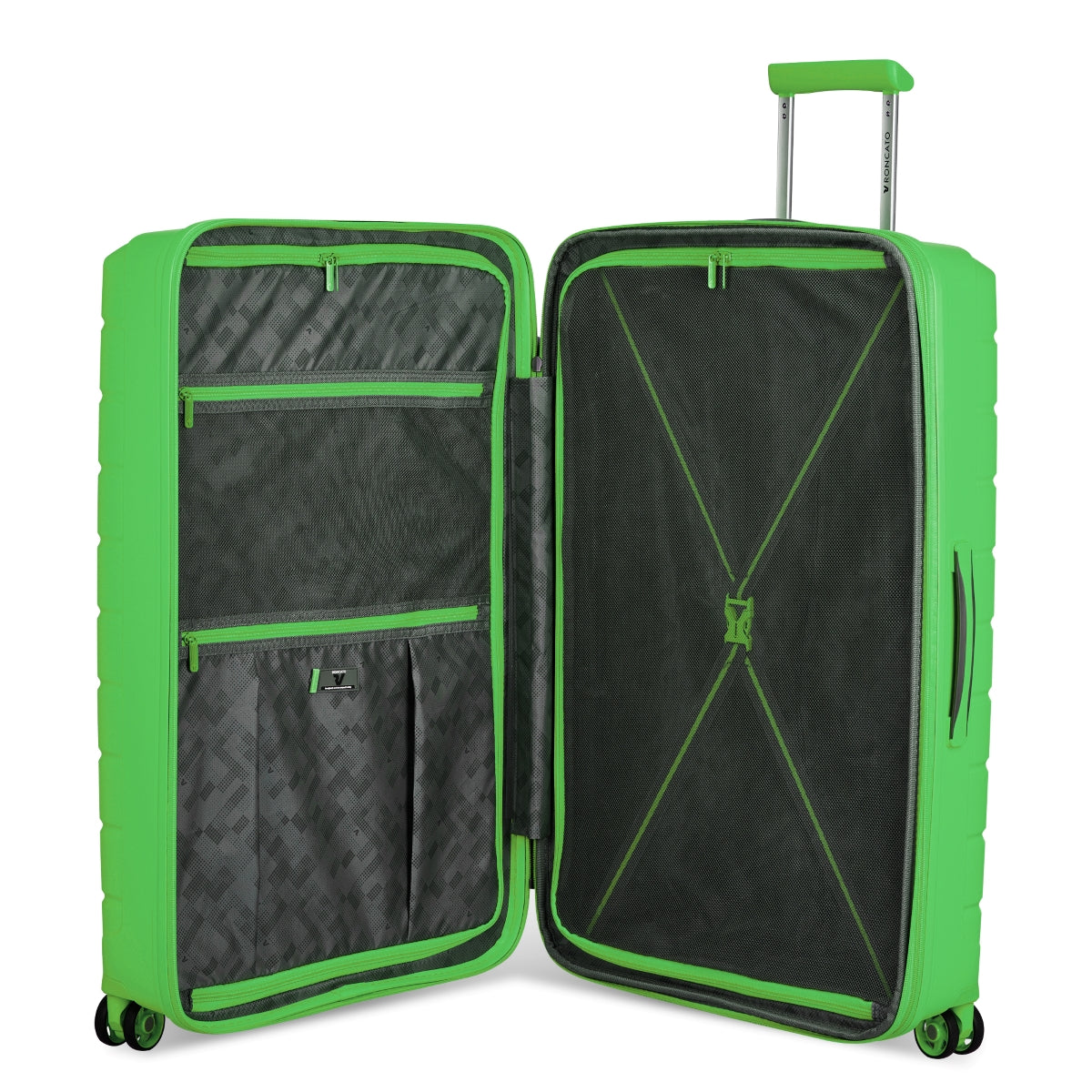 RONCATO 78cm B-Flying Polypropylene Double-Wheel Expandable Hard Case Spinner Luggage - Verde Lime