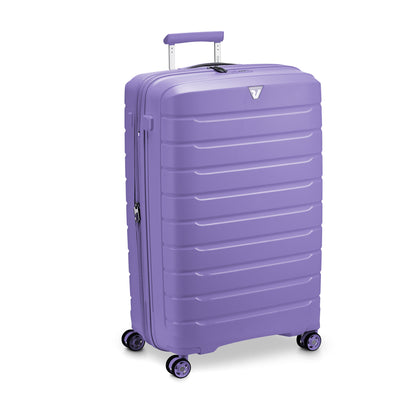 RONCATO 78cm B-Flying Polypropylene Double-Wheel Expandable Hard Case Spinner Luggage - Lavanda