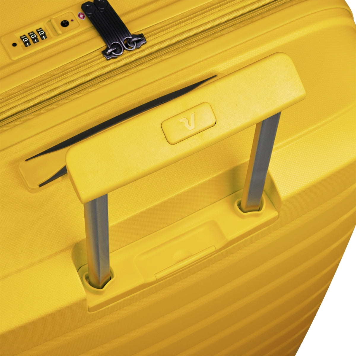 RONCATO 68cm B-Flying Polypropylene Double-Wheel Expandable Hard Case Spinner Luggage - Giallo Sole