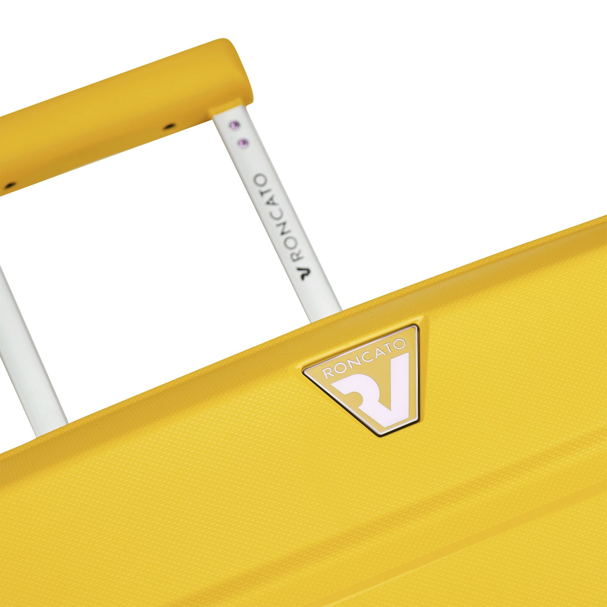RONCATO 68cm B-Flying Polypropylene Double-Wheel Expandable Hard Case Spinner Luggage - Giallo Sole