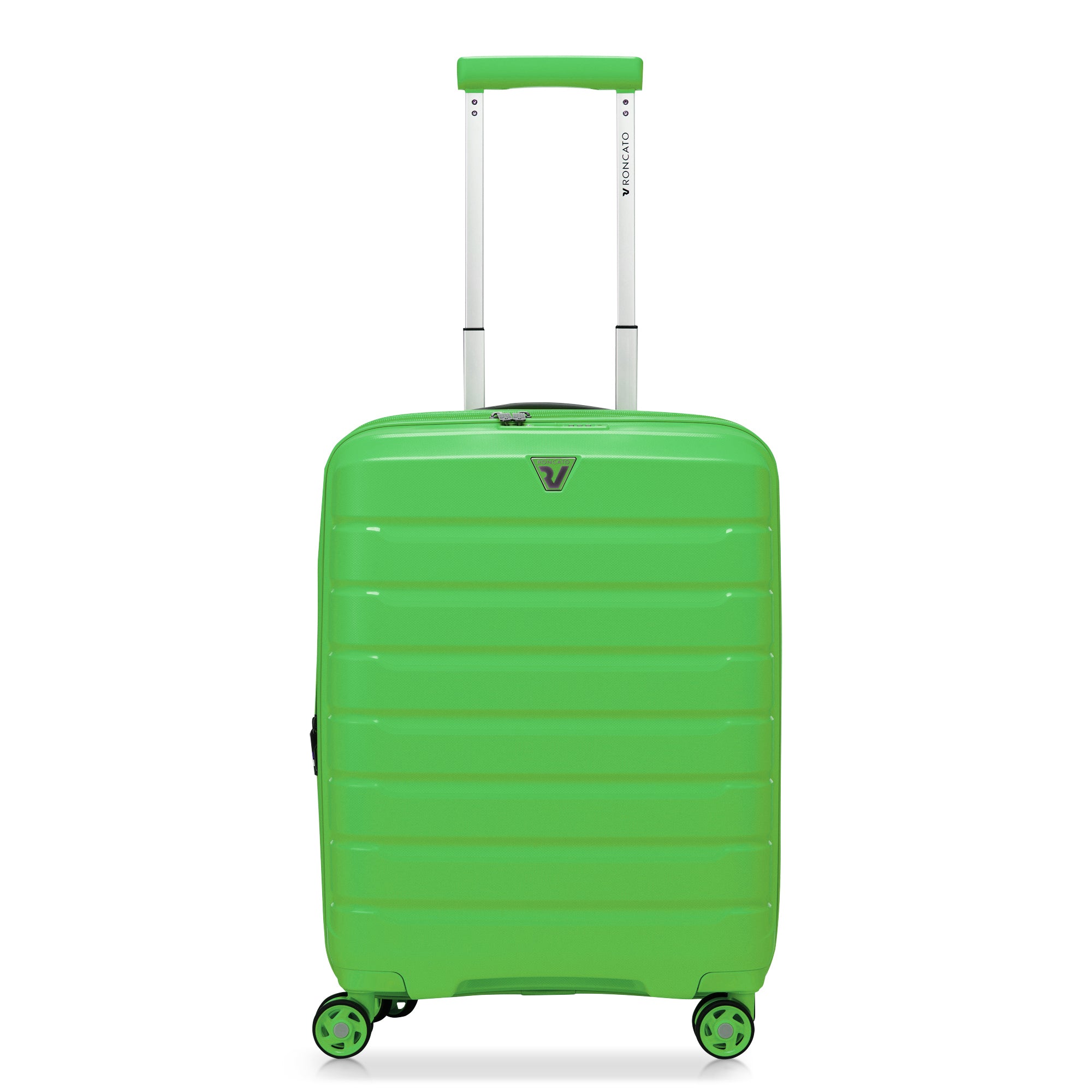 RONCATO 55cm B-Flying Polypropylene Double-Wheel Expandable Hard Case Spinner Luggage - Verde Lime