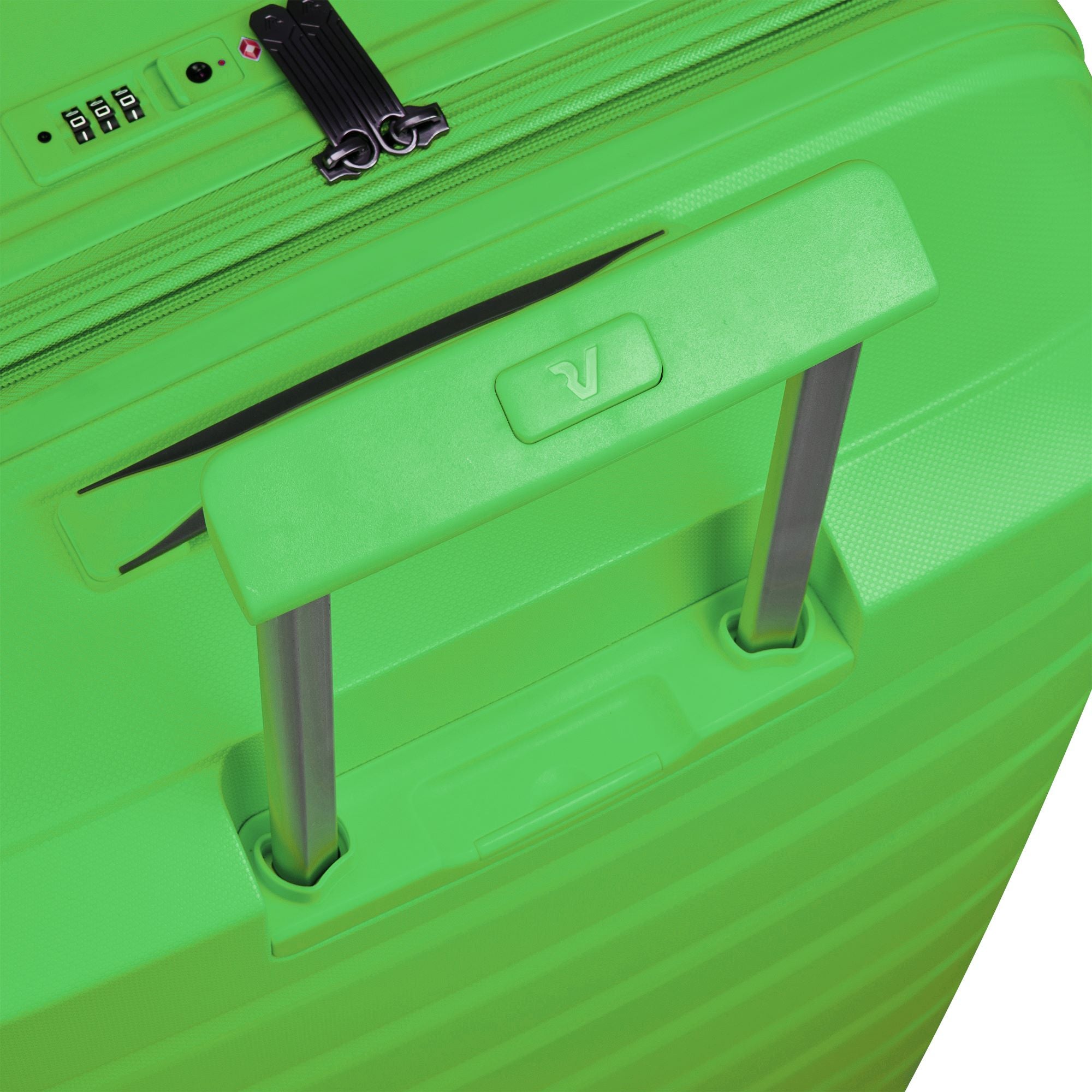 RONCATO 55cm B-Flying Polypropylene Double-Wheel Expandable Hard Case Spinner Luggage - Verde Lime