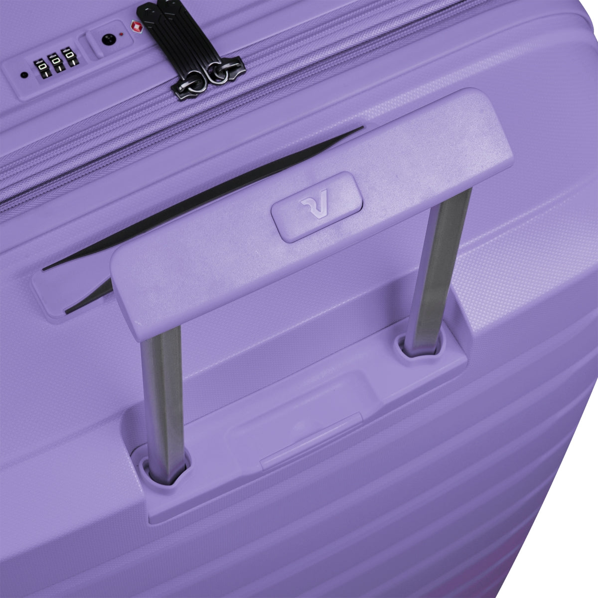 RONCATO 55cm B-Flying Polypropylene Double-Wheel Expandable Hard Case Spinner Luggage - Lavanda