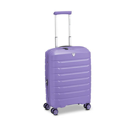 RONCATO 55cm B-Flying Polypropylene Double-Wheel Expandable Hard Case Spinner Luggage - Lavanda