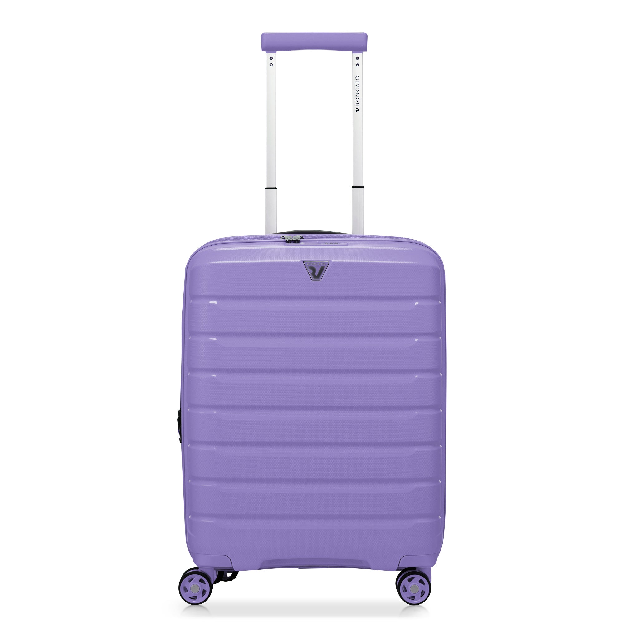 RONCATO 55cm B-Flying Polypropylene Double-Wheel Expandable Hard Case Spinner Luggage - Lavanda