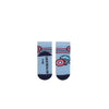 RAD RUSSEL Captain America Shield Kids Socks - Ages 7 to 12 - Blue