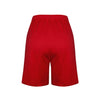 LASELLE High-Rise French Terry Lounge Shorts - Red