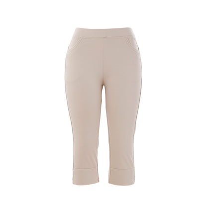 Shockwave Capri Pants - Beige