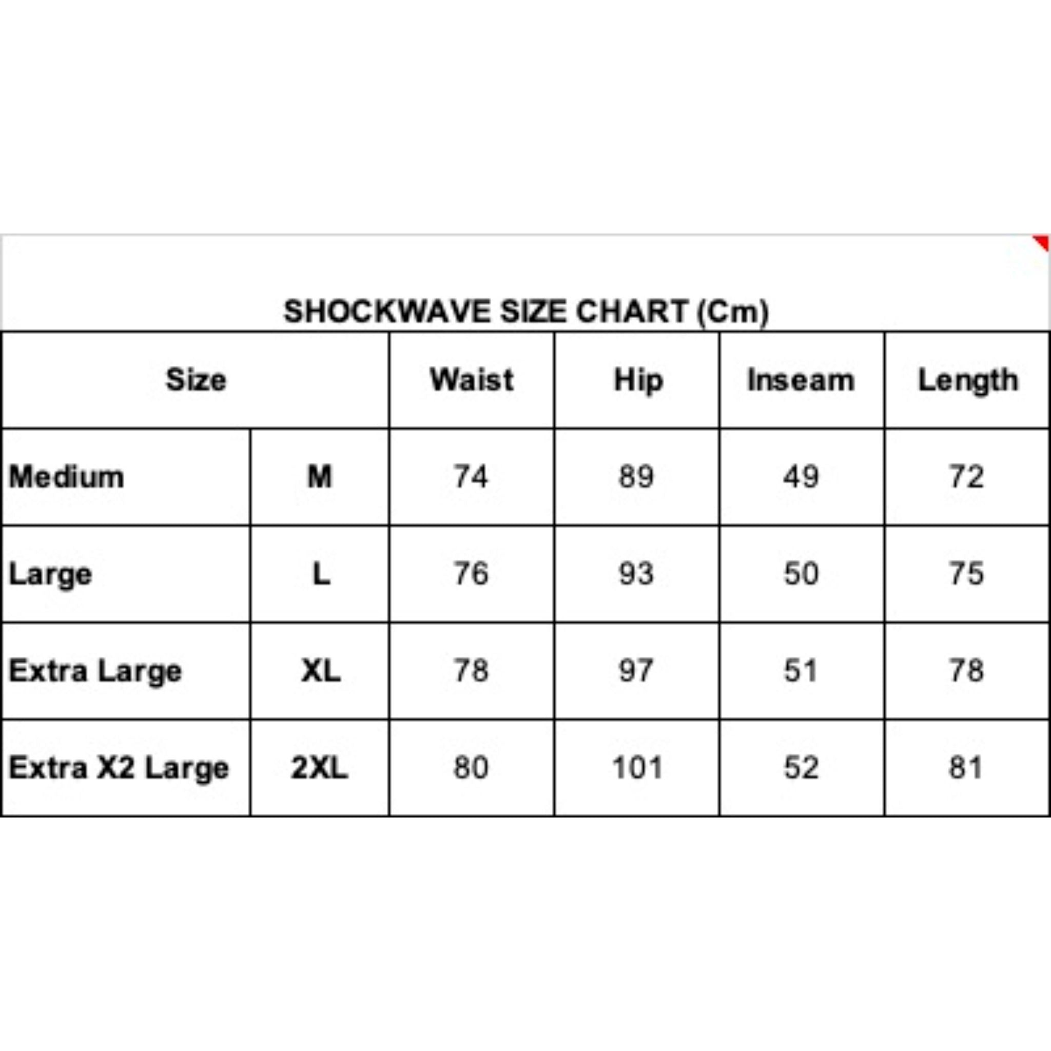 Shockwave Capri Pants - Black
