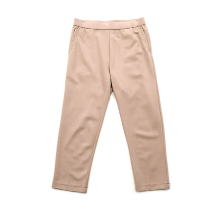 Enro Elastic Waistband Pull-On Cropped Pants - Beige (SCY16293A-546CP-BGE)