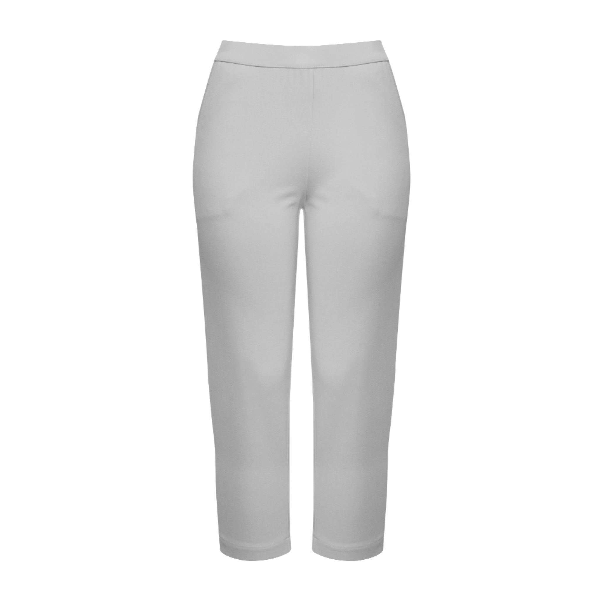 ENRO Cropped Pants - White