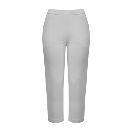 ENRO Cropped Pants - White