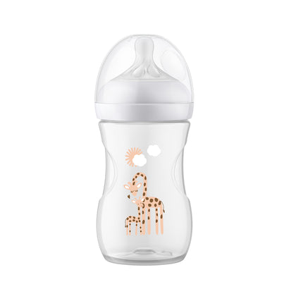 Philips Avent Natural Response Baby Bottle 9oz/260ml 1m+ (1 Bottle - Flow 3 Nipple) (SCY903-66)