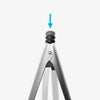 DreamFarm Stainless Steel Silicone Multi-Purpose Tong - Black Clongs (SH-DFCL1211-BK)