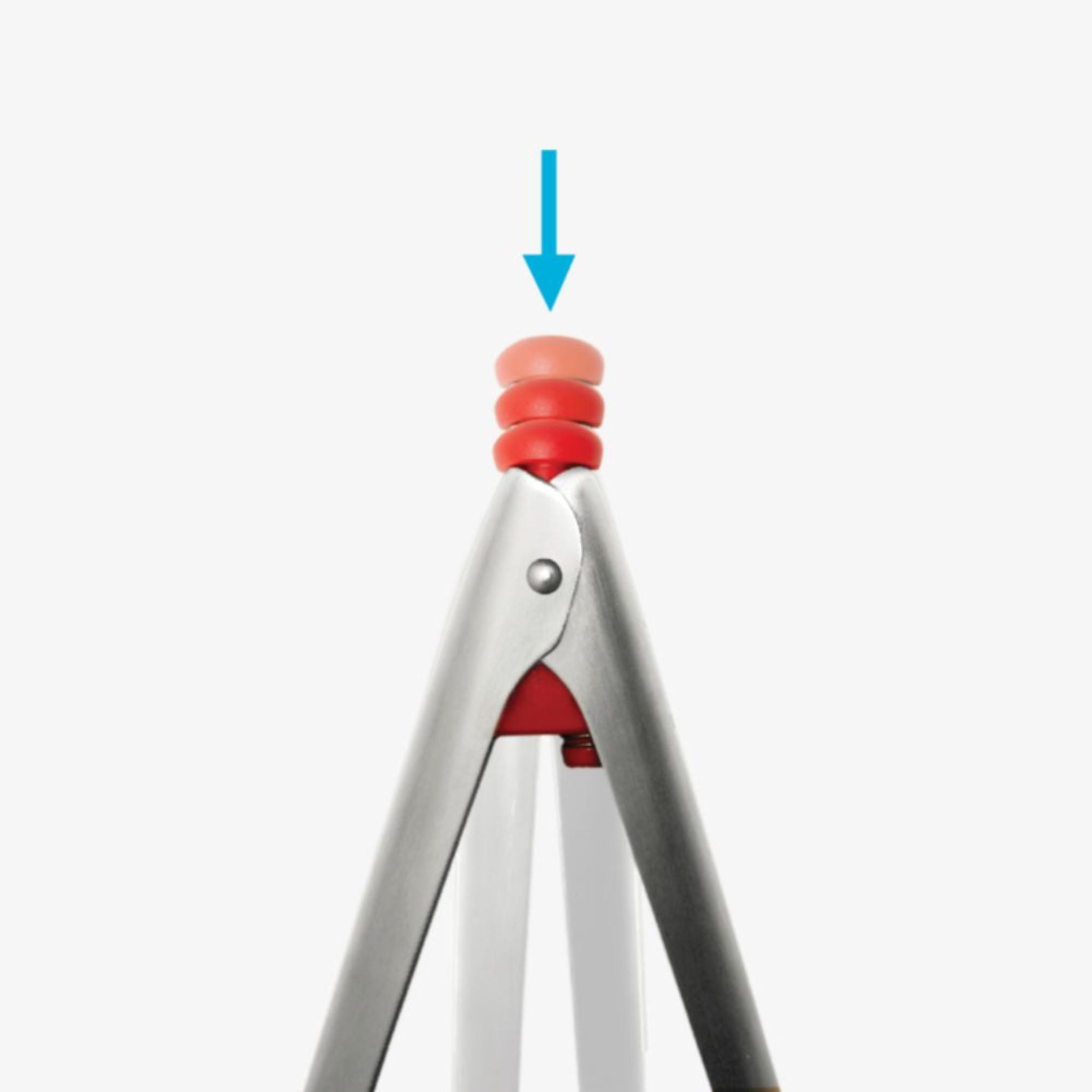 DreamFarm Stainless Steel Silicone Multi-Purpose Tong - Red Clongs (SH-DFCL1228-RD)