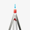 DreamFarm Stainless Steel Silicone Multi-Purpose Tong - Red Clongs (SH-DFCL1228-RD)