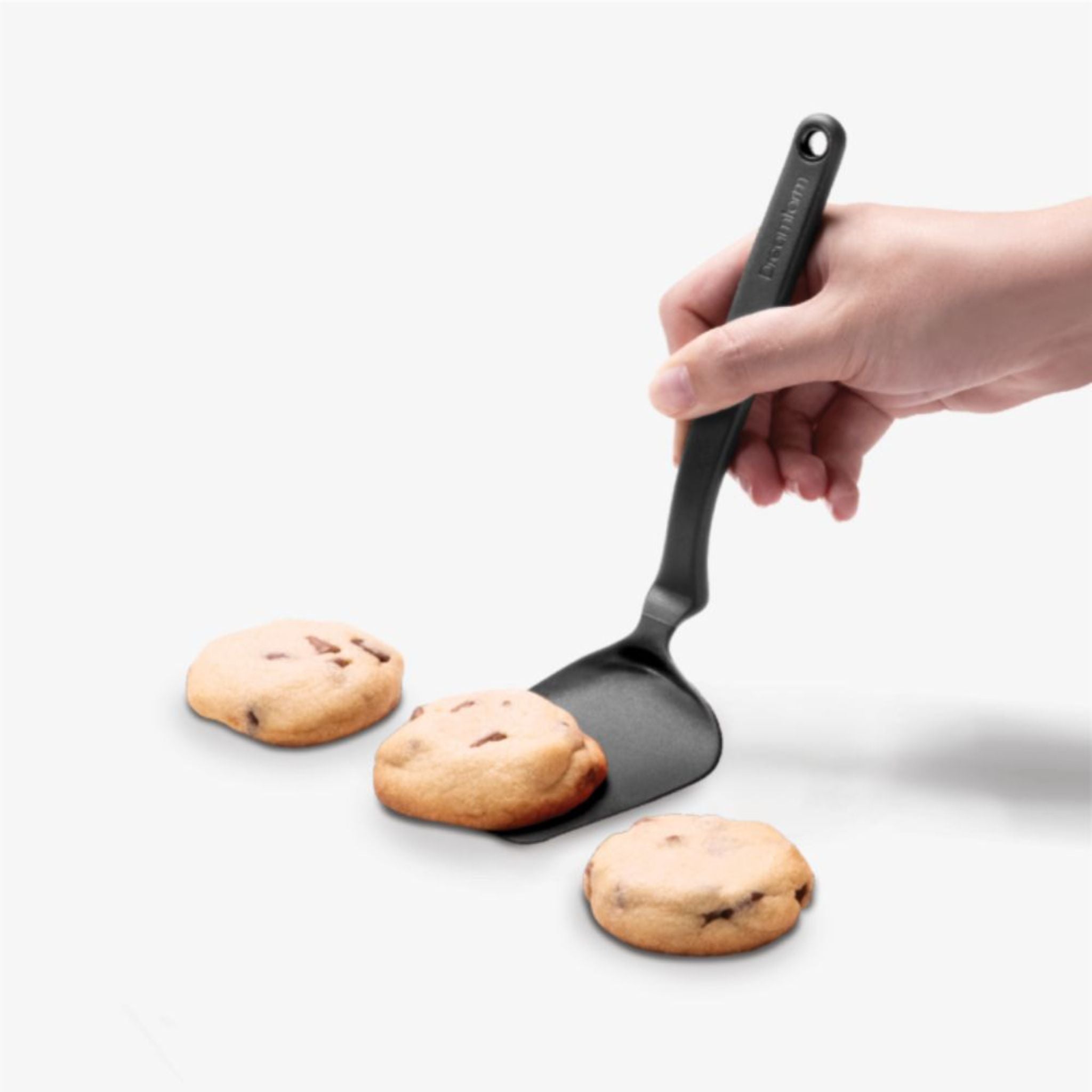 DreamFarm Nylon Turner Spatula - Black - Mini Chopula (SH-DFCU3512-BK)
