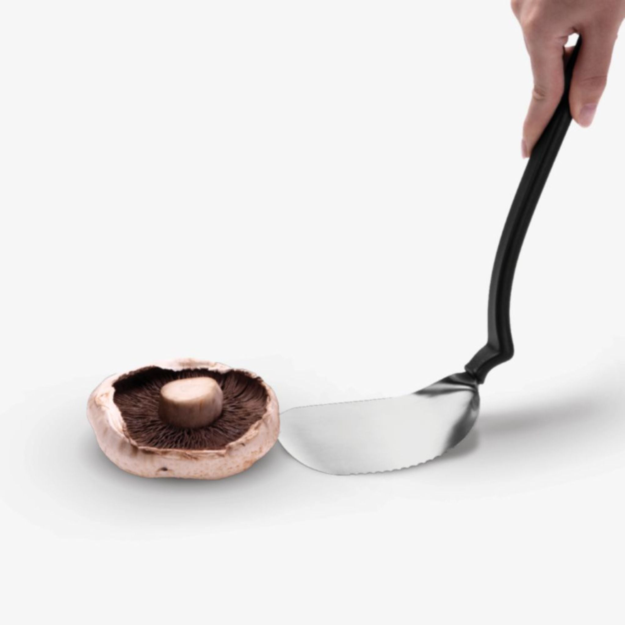 DreamFarm Stainless Steel Nylon Turner Spatula - Chopula (SH-DFCU3819-SS)