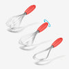 DreamFarm Stainless Steel Nylon Whisk Red Flisk (SH-DFFK5721-RD)