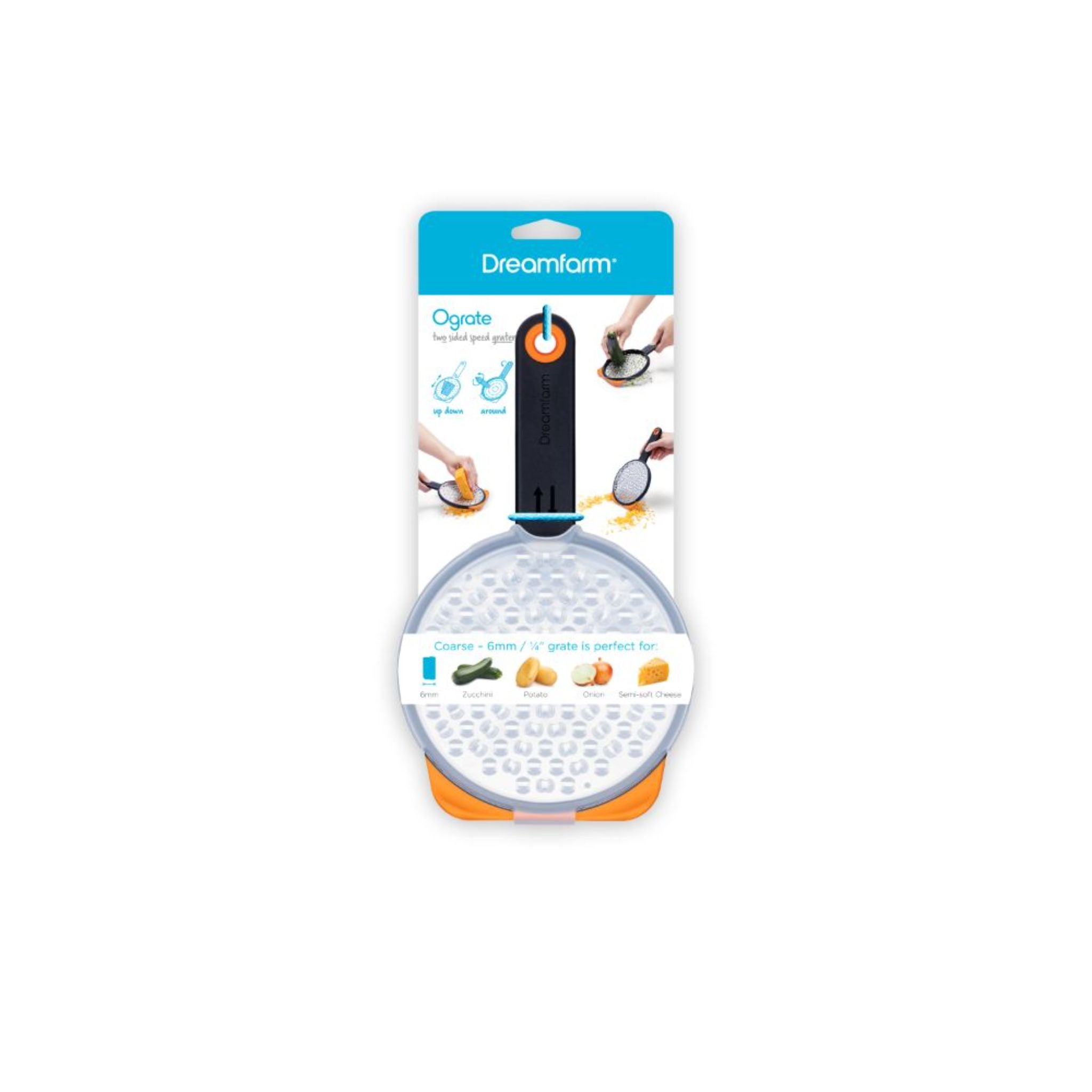 DreamFarm Stainless Steel PP Coarse Grater (SH-DFOG3352)