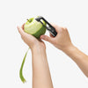 DreamFarm Stainless Steel Nylon Peeler With Sharpener Black (SH-DFSH4410-BK)
